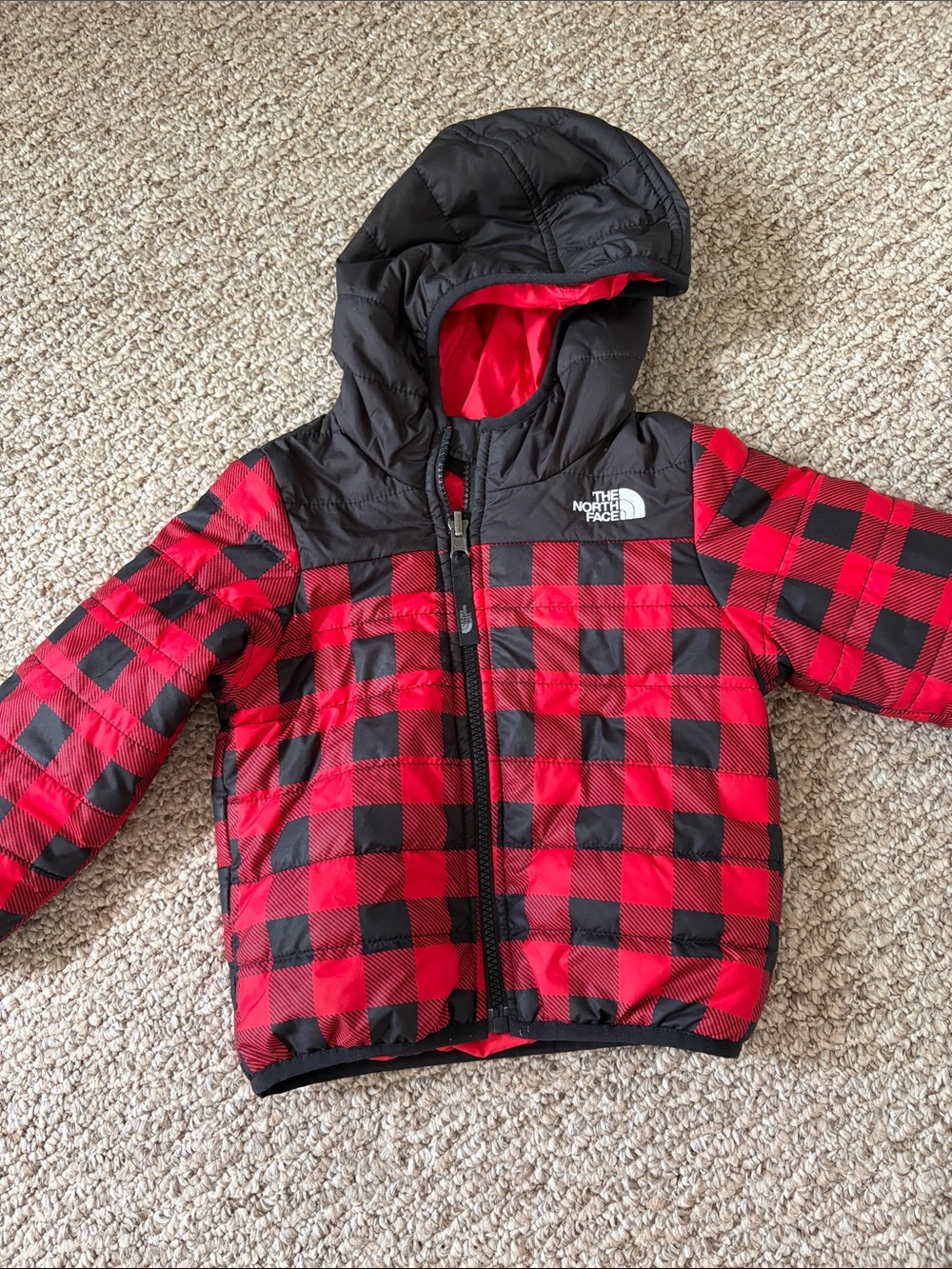 The North Face REVERSIBLE Hooded Puffer Jacket